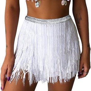 Women Space Cowgirl fringe skirt